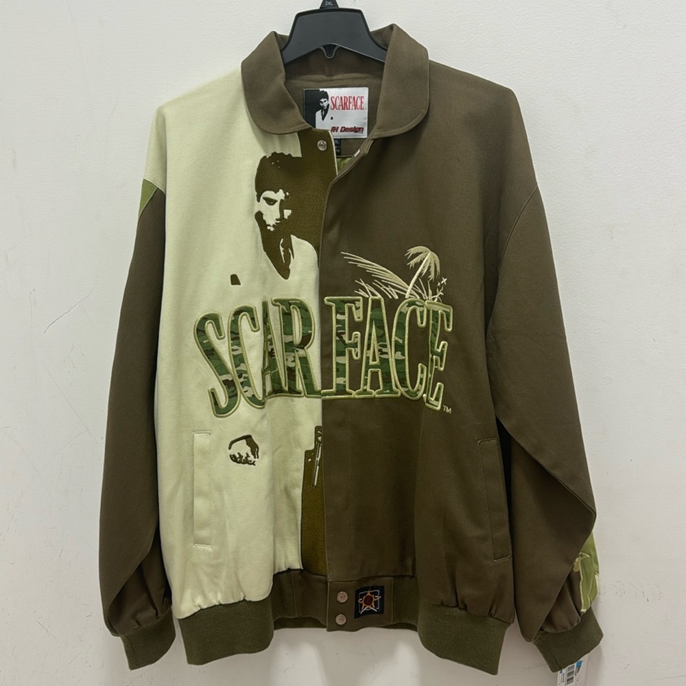 JH Design Scarface olive jacket 2x